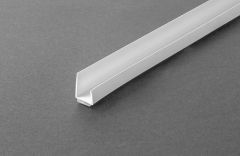 NAF12030 / VISIBLE PVC CLIPPING PROFILE WITH ADHESIVE TAPE