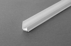 NAF12031 / VISIBLE PVC CLIPPING PROFILE WITH ADHESIVE TAPE AND PROTECTIVE LAMELLA