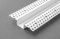 NAF12080-82 / PVC DESIGN PROFILE FOR PLASTERBOARD WALLS - BEST QUALITY