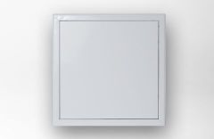 NAMCP04000-06 / WHITE ENAMELLED STEEL ACCESS PANEL "WHITESTEEL™ SERIES" - INSTALLABLE THICKNESS 13 MM - 15 MM - 25 MM