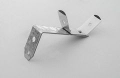 NAMCSU12002 / SQUARE ANGLE BRACKET WITH SPRING FOR HANGER WIRE Ø 4 MM