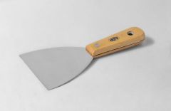NATG12001-06 / SUPER PROFESSIONAL STAINLESS STEEL JOINT KNIFE, &quot;WIDE&quot; BLADE, WOODEN HANDLE - AKIFIX®