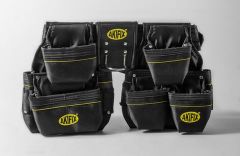 NE10006 / SUPER PROFESSIONAL TOOL APRON BELT IN TEAR PROOF FABRIC WITH 21 COMPARTMENTS - AKIFIX®