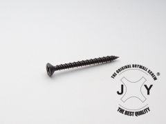 NF61001-05 / BLACK PHOSPHATED SELF-TAPPING SCREW FOR CALCIUM SILICATE PANELS AND PLASTERBOARD PLATES - TOP QUALITY - JY®
