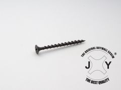 NF62001-07 / BLACK PHOSPHATED SELF-TAPPING SCREW WITH COARSE THREAD - TOP QUALITY - JY®