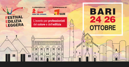 Akifix will be present at the “FEL” Fair Construction Festival in Bari!