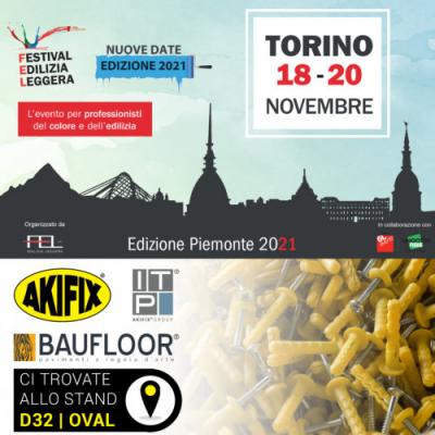 Akifix® Group will be present at the "FEL" Light Building Festival in Turin!